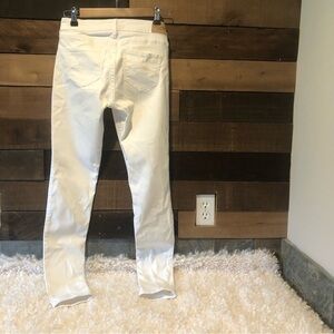 Abercrombie White Jeans Size 0R